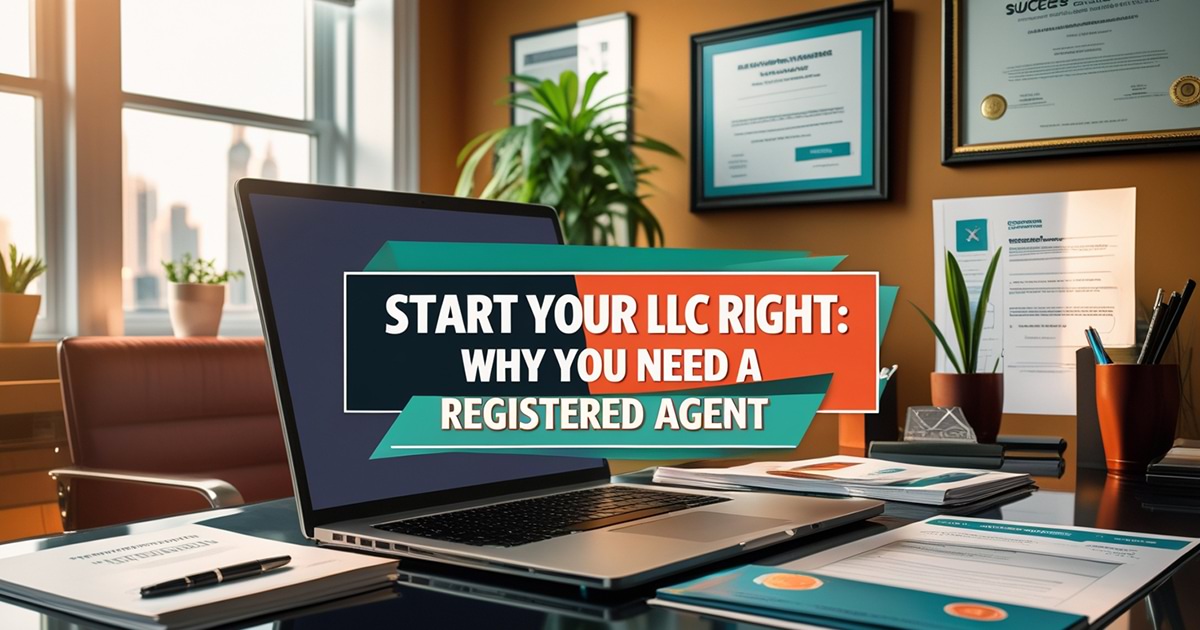 LLC registered agent services for starting a business right